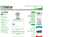 Desktop Screenshot of mistupid.com