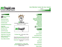 Tablet Screenshot of mistupid.com